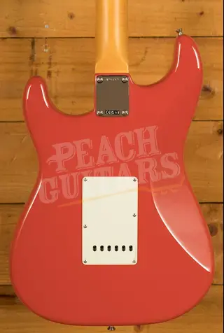 Fender Peach Guitars Exclusive American Vintage II '61 Stratocaster - Rosewood - Fiesta Red