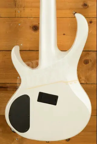 Ibanez BTB605MLM BTB Series - Flamed Maple - Pearl White Matte - Multi-Scale - 5-String 