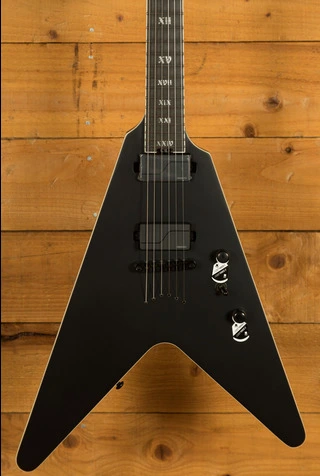 Schecter V-1 SLS Elite Evil Twin | Satin Black