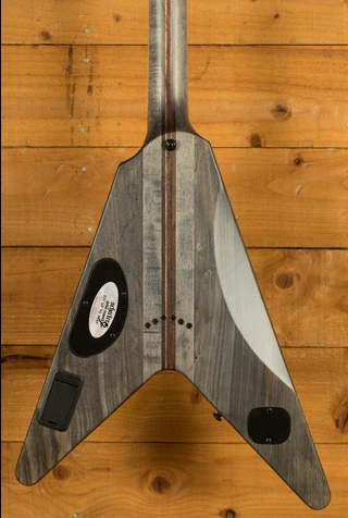 Schecter V-1 SLS Elite Evil Twin | Satin Black