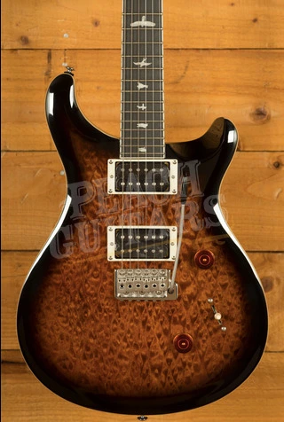 PRS SE Custom | Custom 24 Quilt - Black Gold Sunburst