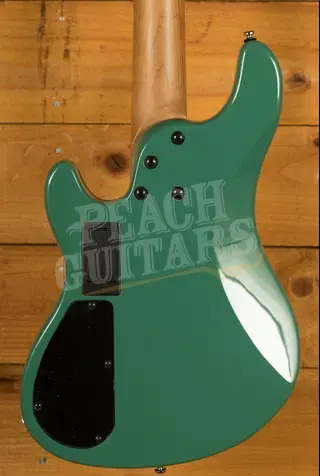 Cort GB-Short Scale Bass - Roasted Maple - Forest Green