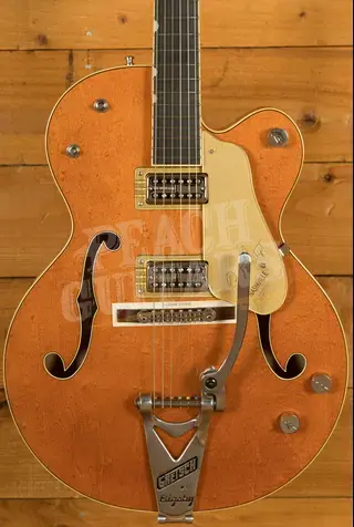 Gretsch G6120T-BSSMK Brian Setzer Signature Nashville Hollow Body '59 "Smoke" Smoke Orange