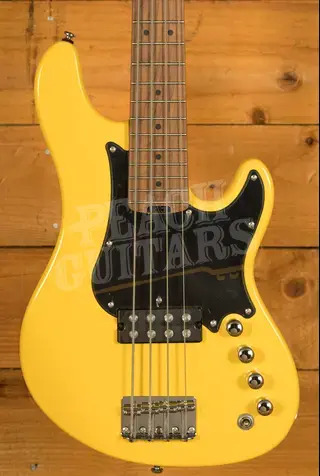 Cort GB-Short Scale Bass - Roasted Maple - Yellow Crush