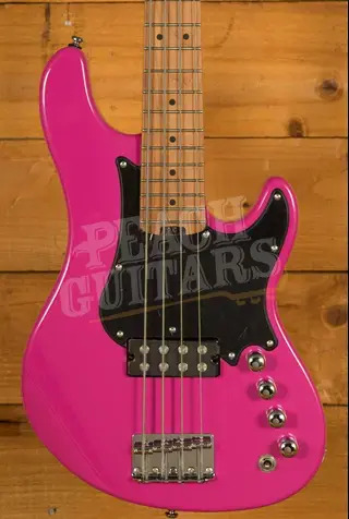 Cort GB-Short Scale Bass - Roasted Maple - Fandango Purple