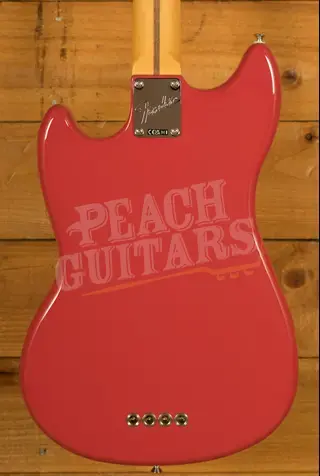 Fender American Professional Classic Mustang Bass - Maple - Faded Dakota Red