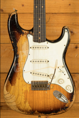 Fender Custom Shop Masterbuilt Levi Perry 60 Strat | Heavy Relic 2-Tone Sunburst