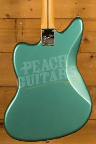 Fender American Professional Classic Jaguar - Rosewood - Faded Sherwood Green Metallic