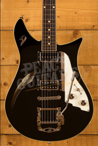 Duesenberg Chambered Guitars | Double Cat - Black *B-Stock*