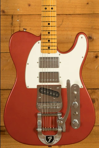 Fender Stories Collection Mike Campbell Red Dog Telecaster - Maple - Red Dog Red