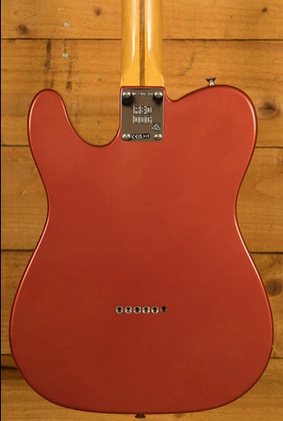Fender Stories Collection Mike Campbell Red Dog Telecaster - Maple - Red Dog Red