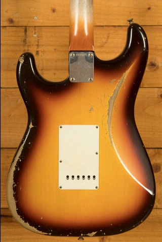 Fender Custom Shop Masterbuilt Levi Perry 62 Strat | Relic Chocolate 3-Tone Sunburst