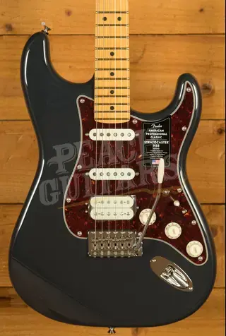 Fender American Professional Classic Stratocaster HSS - Maple - Faded Black
