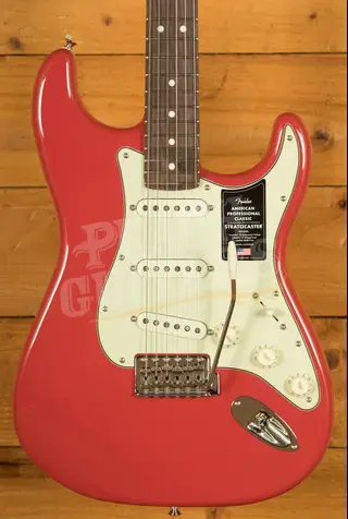 Fender American Professional Classic Stratocaster - Rosewood - Faded Dakota Red