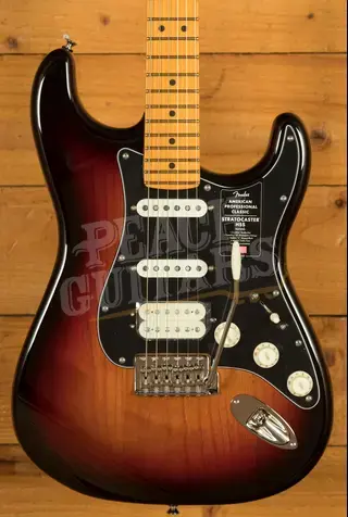Fender American Professional Classic Stratocaster HSS - Maple - 3-Colour Sunburst