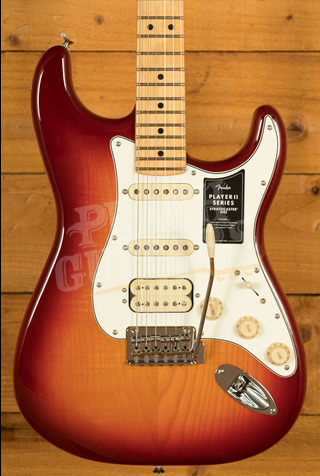 Fender Player II Stratocaster HSS Chambered | Aged Cherry Burst