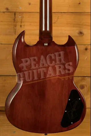 Epiphone Inspired By Gibson Custom 1964 SG Standard w/Maestro Vibrola Reissue | Cherry Red *Left-Handed*