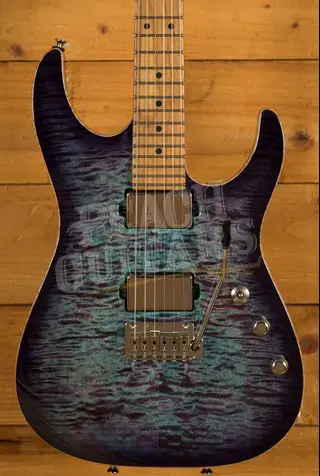 Tom Anderson Li'l Angel | Ultraviolet Blue with Purple Edge Burst