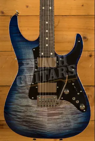 Tom Anderson Guardian Angel | Abalone to Deep Ocean Blue Burst with Binding