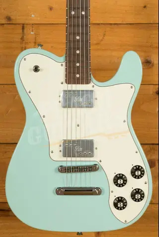 Fender Christone Ingram Signature Kingfish Delta Day Telecaster Deluxe - Rosewood - Daphne Blue