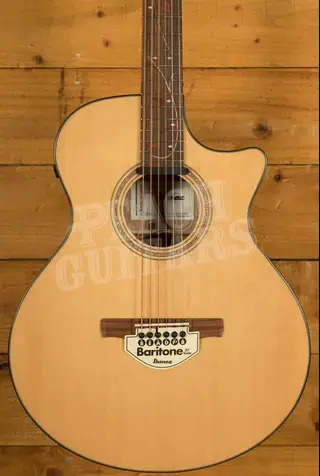Ibanez AE275BT AE Series Baritone Electro-Acoustic - Pau Ferro - Natural Low Gloss
