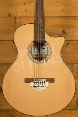 Ibanez AE Acoustic Guitars | AE275BT - Baritone - Natural Low Gloss