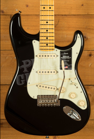 Fender American Professional II Stratocaster Maple Black