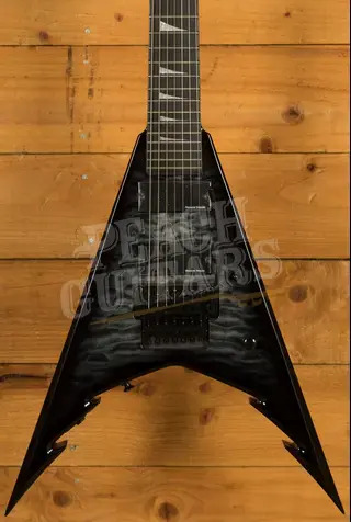 Jackson Pro Series Signature Corey Beaulieu King V KV7Q - Ebony - Transparent Black - 7-String