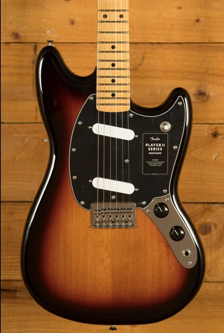 Fender Player II Mustang - Maple - 3-Colour Sunburst