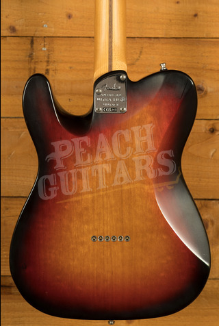 Fender American Ultra Luxe Vintage '60s Telecaster Custom - Rosewood - 3-Colour Sunburst