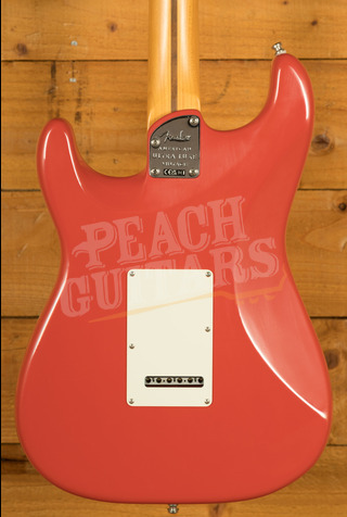 Fender American Ultra Luxe Vintage '60s Stratocaster HSS - Rosewood - Fiesta Red