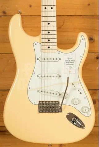 Fender Made In Japan Traditional 70s Stratocaster - Maple - Vintage White