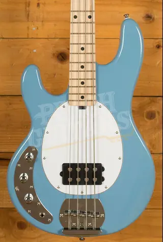 Sterling RAY4LH SUB Series StingRay Bass - Chopper Blue - Left-Handed