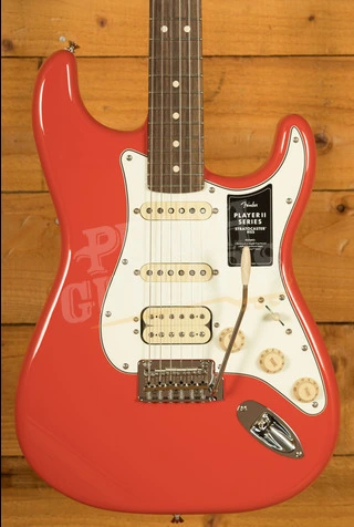 Fender Player II Stratocaster HSS Rosewood Coral Red