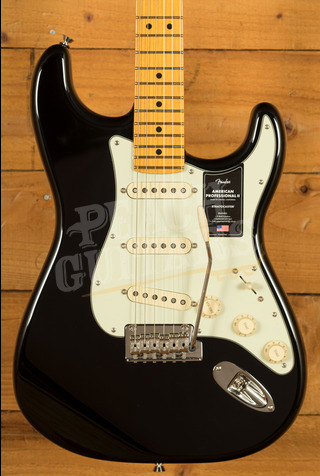 Fender American Professional II Stratocaster Maple Black