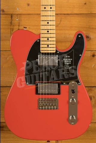 Fender Player II Telecaster HH - Maple - Coral Red