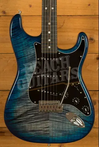 Fender Limited Edition American Ultra Stratocaster | Ebony - Denim Burst *Used*