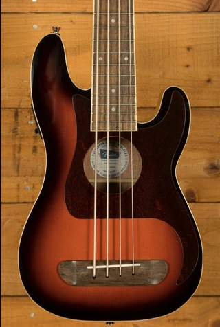 Fender Fullerton Precision Bass Ukulele - 3-Colour Sunburst