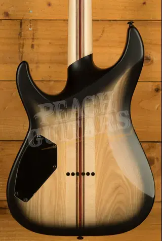 Schecter C-1 Pale Moon Ebony - Richlite - Satin Natural Black Burst