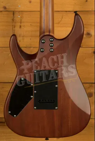 Schecter C-1 Exotic Spalted Maple - Satin Natural Vintage Burst