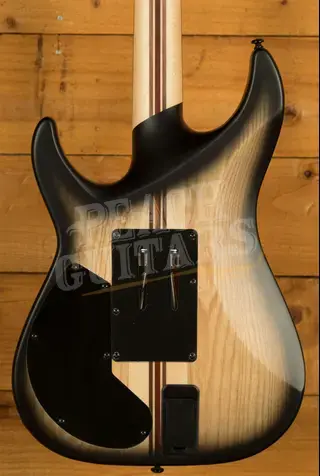 Schecter C-1 FR S Pale Moon Ebony - Richlite - Satin Natural Black Burst