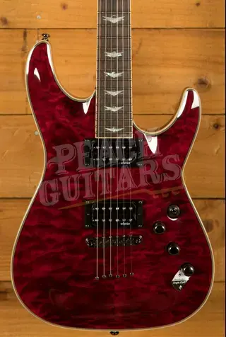Schecter Omen Extreme-6 - Rosewood - Black Cherry