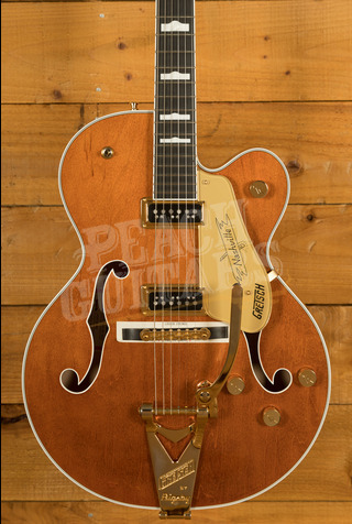 Gretsch G6120TG-DS Players Edition Nashville Hollow Body DS | Roundup Orange