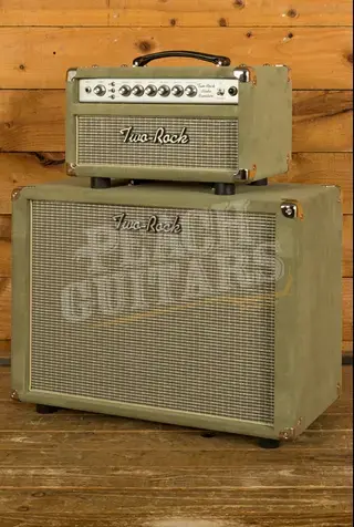 Two-Rock Studio Signature Head & 1x12 Cab - Moss Green Suede