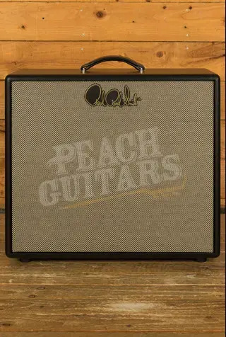 PRS 2x12 Cabinet - Stealth/Salt & Pepper Grill/Open back