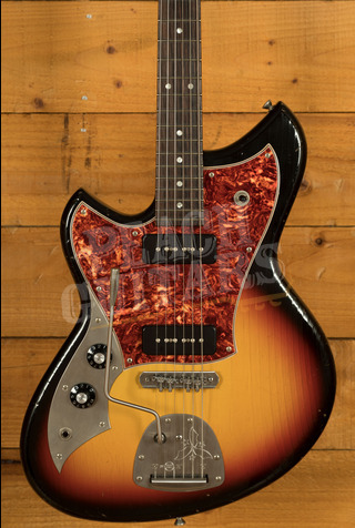Novo Nucleus Left Handed Serus J | '64 3-Tone Burst - Tortoise Shell Pickguard