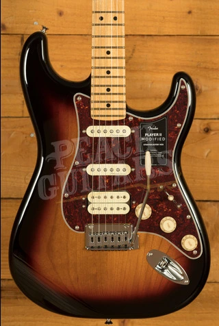 Fender Player II Modified Stratocaster HSS - Maple - 3-Colour Sunburst