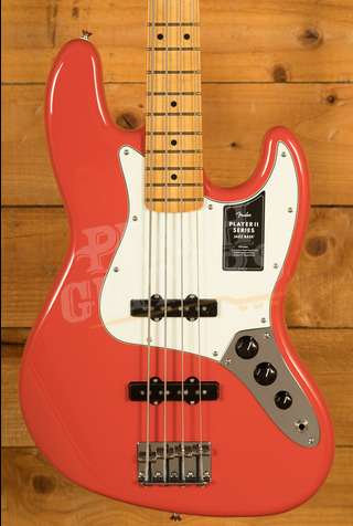 Fender Player II Jazz Bass | Coral Red