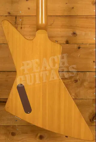 Epiphone Inspired By Gibson Custom 1958 Korina Explorer | Aged Natural - White Pickguard