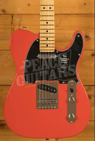 Fender Player II Telecaster - Maple - Coral Red
